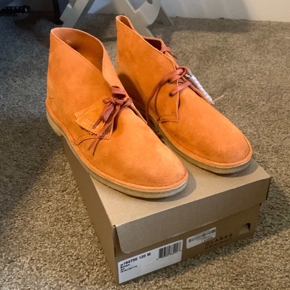 Desert Ginger Suede Clarks